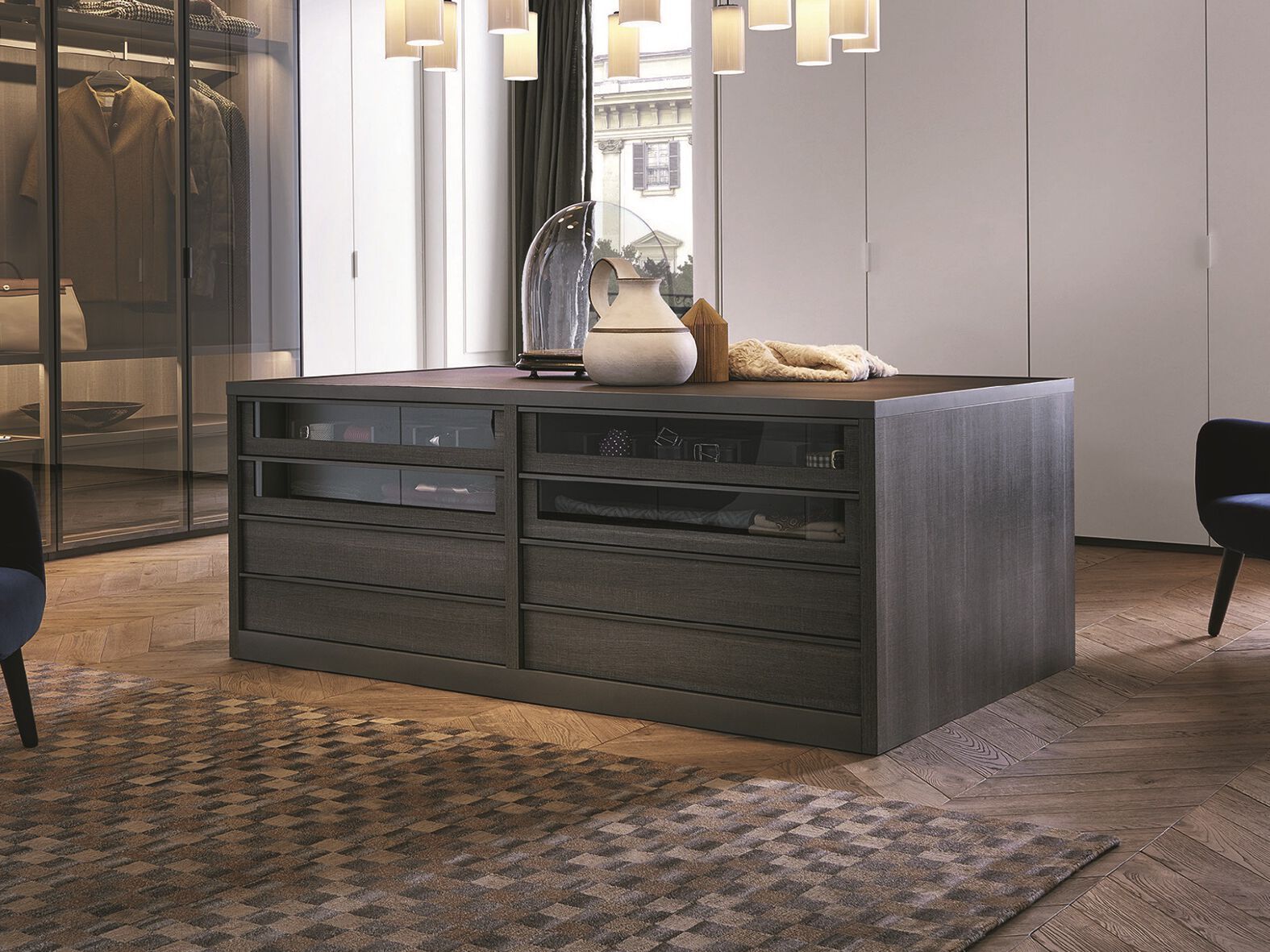 Деревянный комод Poliform Senzafine ARCH-00014463