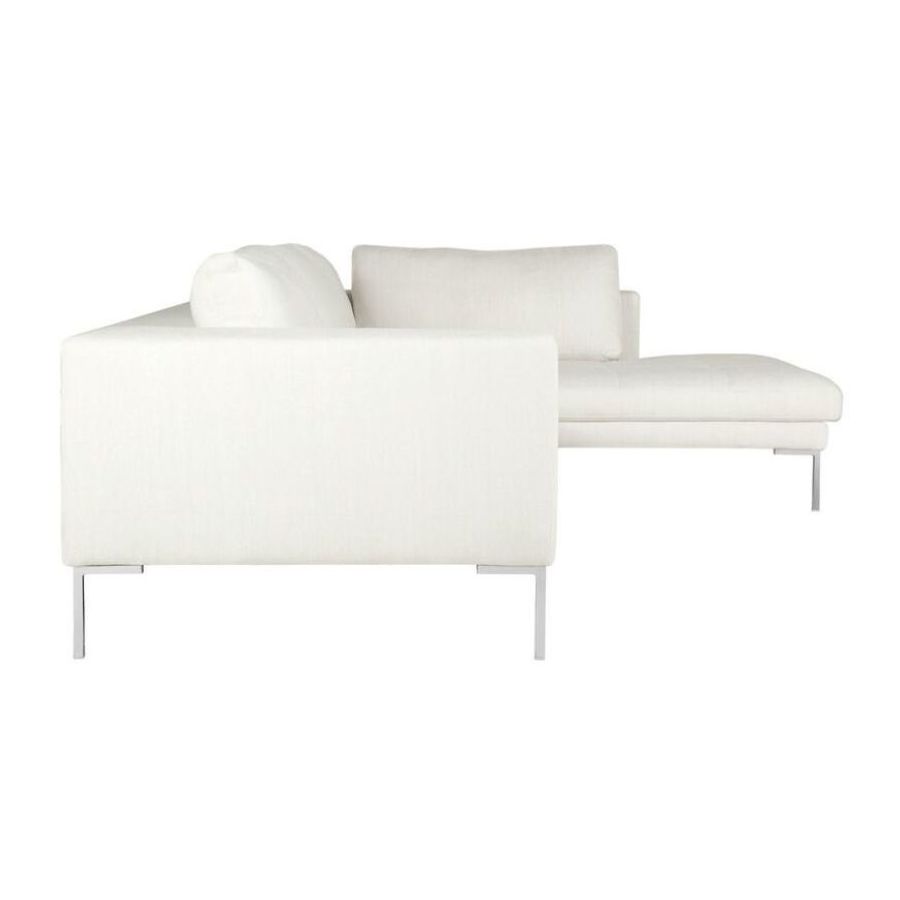 Диван угловой Mattias, правосторонний, молочный Sits S1408 - Вид №2