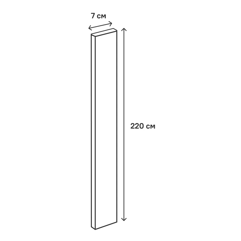 Карниз для кухни DELINIA ID зелёный МДФ 220 см 89349207 Инта STLM-1466050 - Вид №5