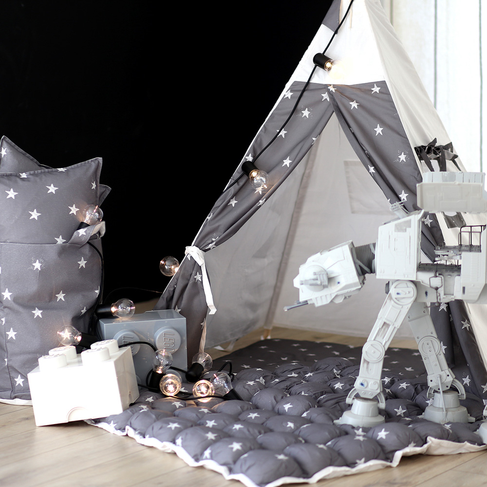 Тканевая корзина Звездопад VAMVIGVAM ЗВЕЗДОПАД 282060 Серый Santreyd  - Вид №3