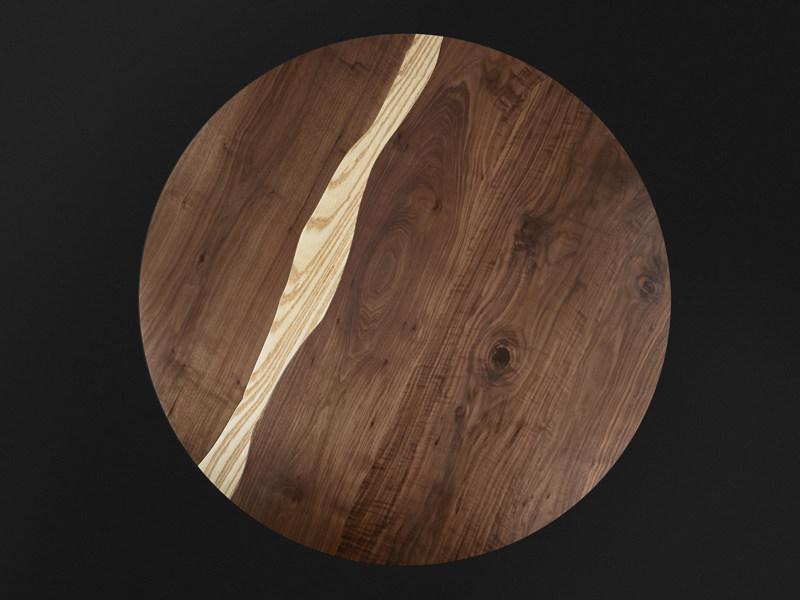 Il Pezzo Mancante Круглый стол из ореха на заказ Il pezzo 6 sun-id-1404376 - Вид №1