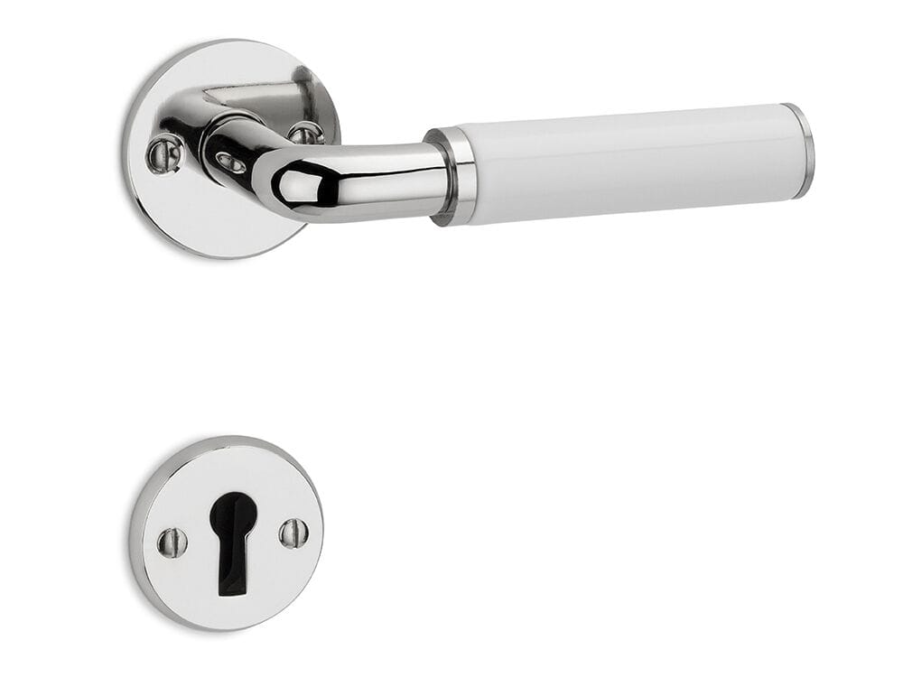 Фарфоровая ручка с насадкой на розетке THPG 101621/101628 ARCH-00022995 - Вид №1