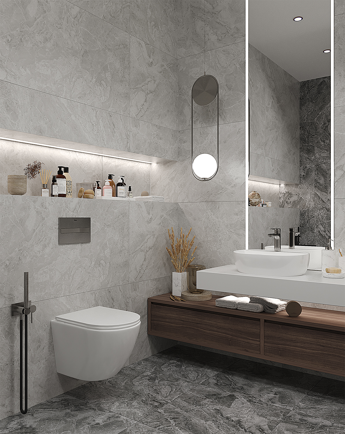 PALACIO OMANI BIANCO — Элегантность мрамора в вашем интерьере STP-ST501 INCOLOR - Вид №3