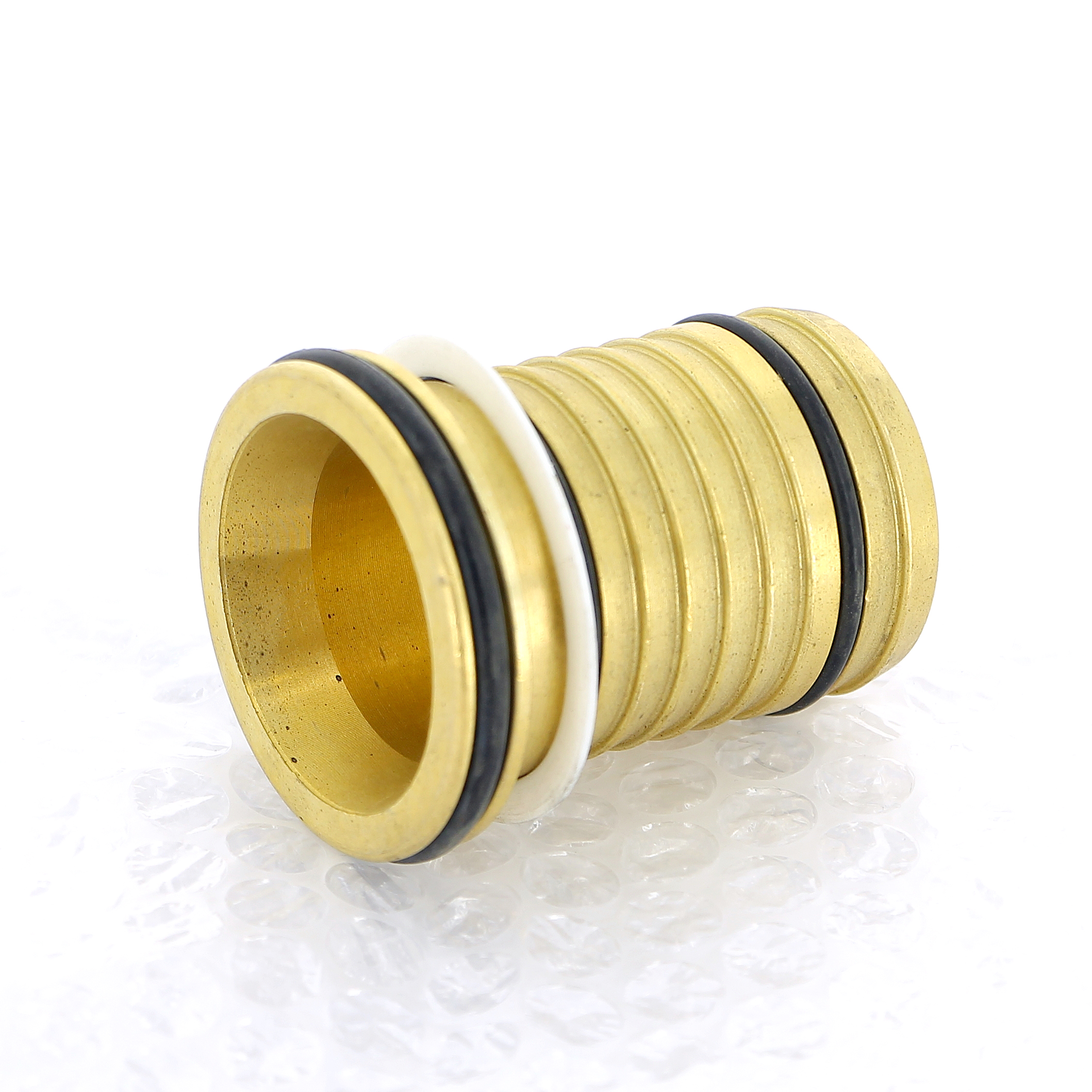 Вставка латунная для металлопластиковой трубы TIEMME 50х4,0 3400080 - Вид №2