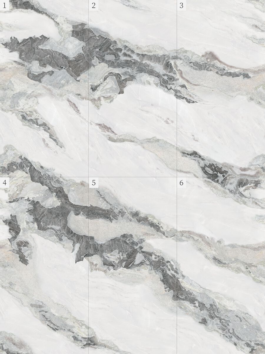 Мраморный пол / покрытие GANI MARBLE TILES OYSTER WHITE EXTRA ARCH-00040018 - Вид №2