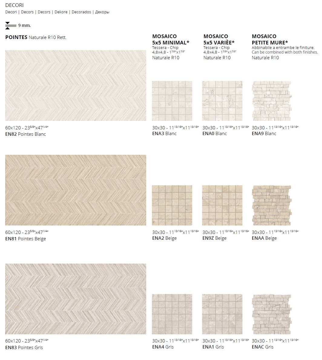 Пол / облицовка керамогранита с эффектом камня Provenza Unique Bourgogne ARCH-00119413 - Вид №3