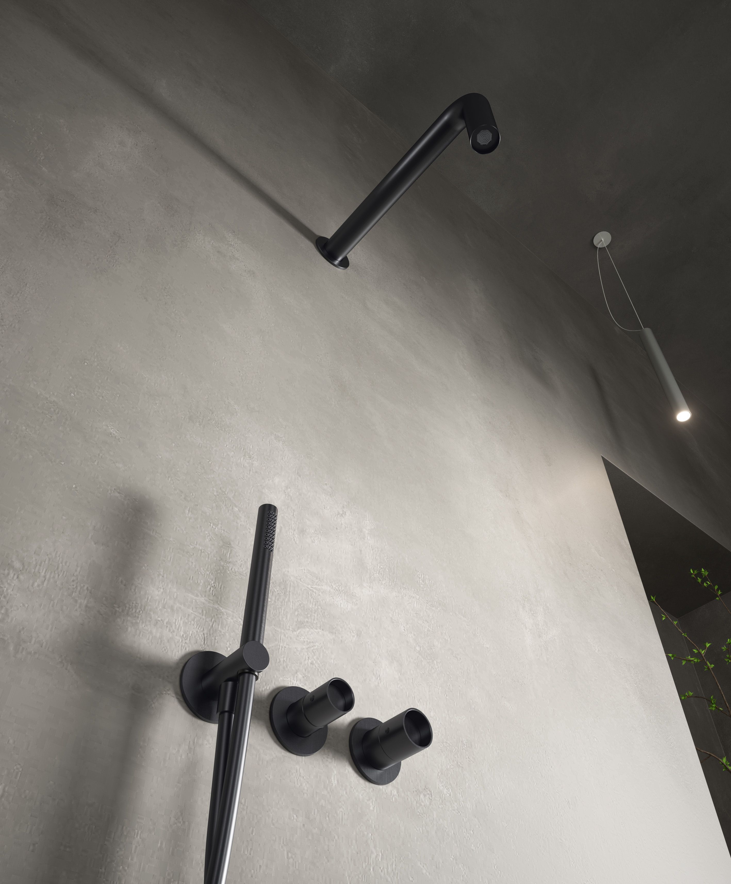 Набор для душа из нержавеющей стали Rubinetterie Treemme Watertube ARCH-00035792 - Вид №1