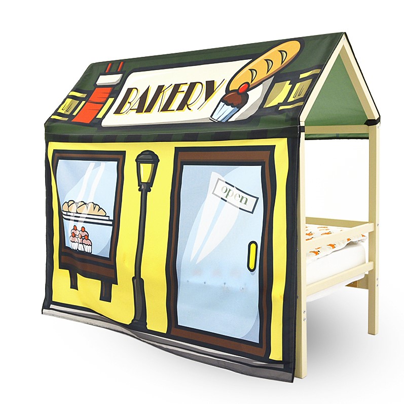 Накидка для кровати-домика Svogen игровая "Пекарня" БЕЛЬМАРКО  00-3873218 Желтый Santreyd  - Вид №1