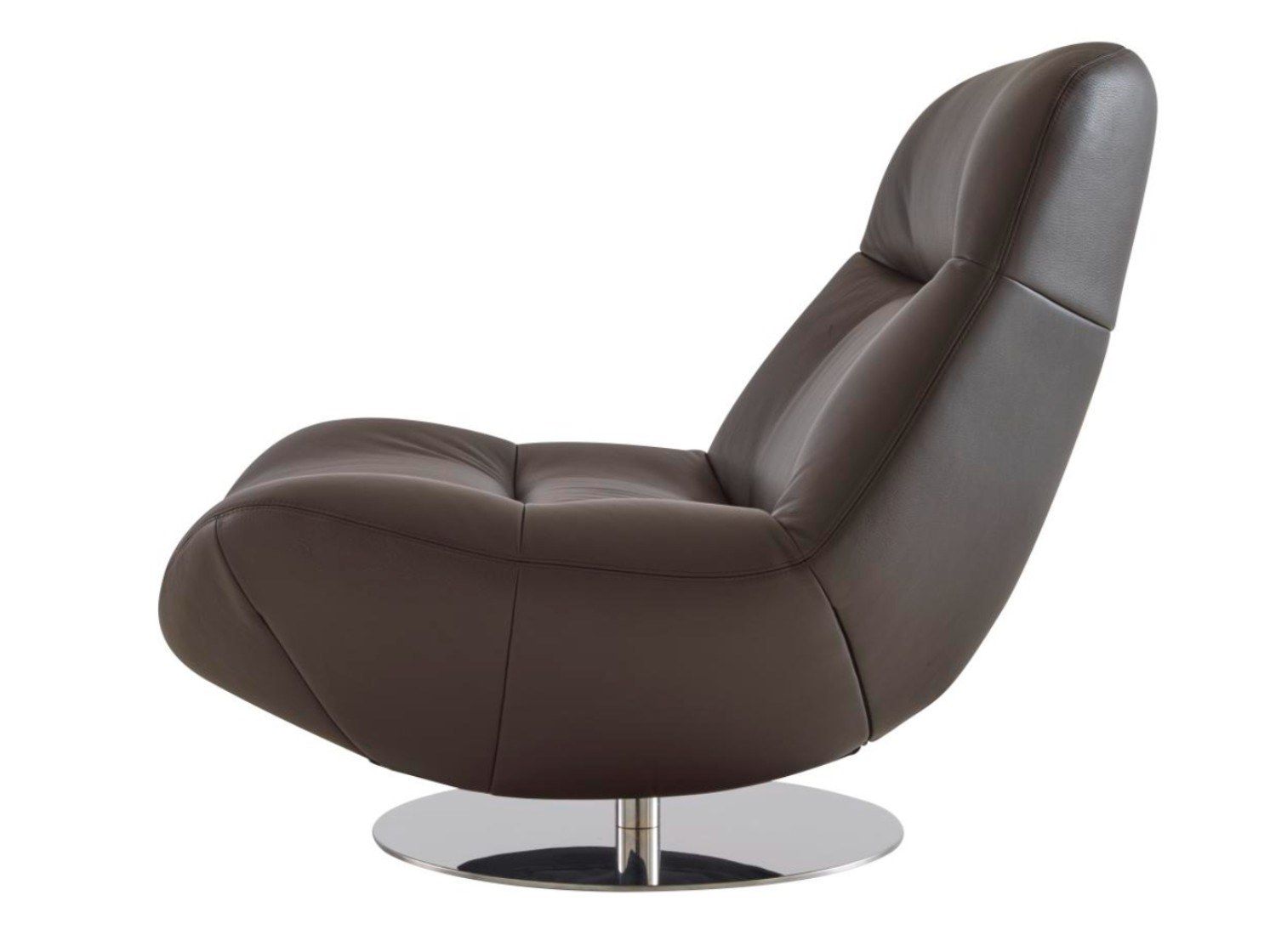 Кожаное вращающееся кресло Ligne Roset Manarola ARCH-00092914 - Вид №1