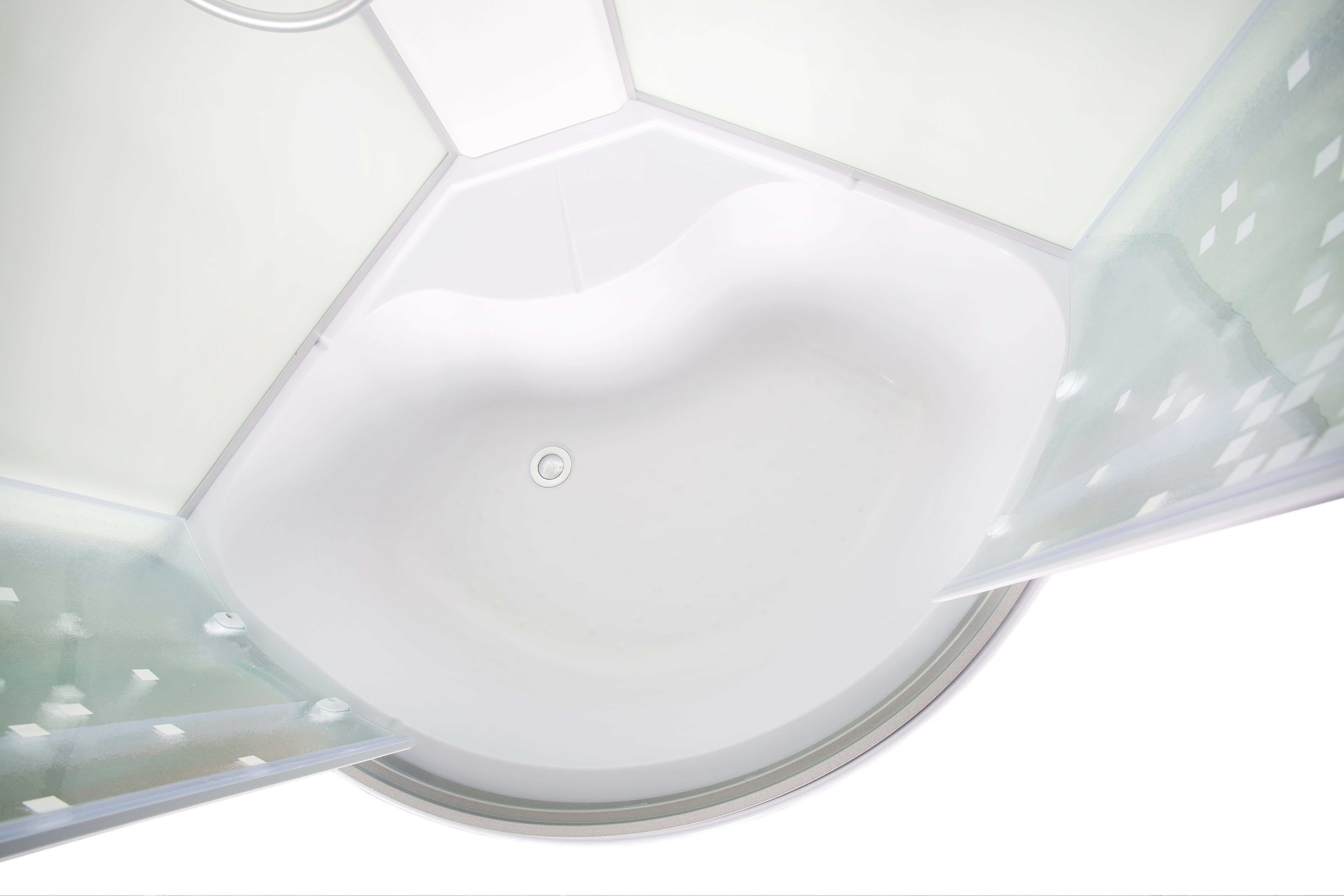 А01 с LED и гидромассажем Душевая кабина DETO Серия А L 990 N без крыши - Вид №22