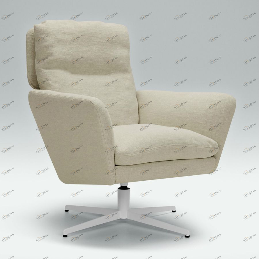 Кресло Amy, молочное Sits S1794