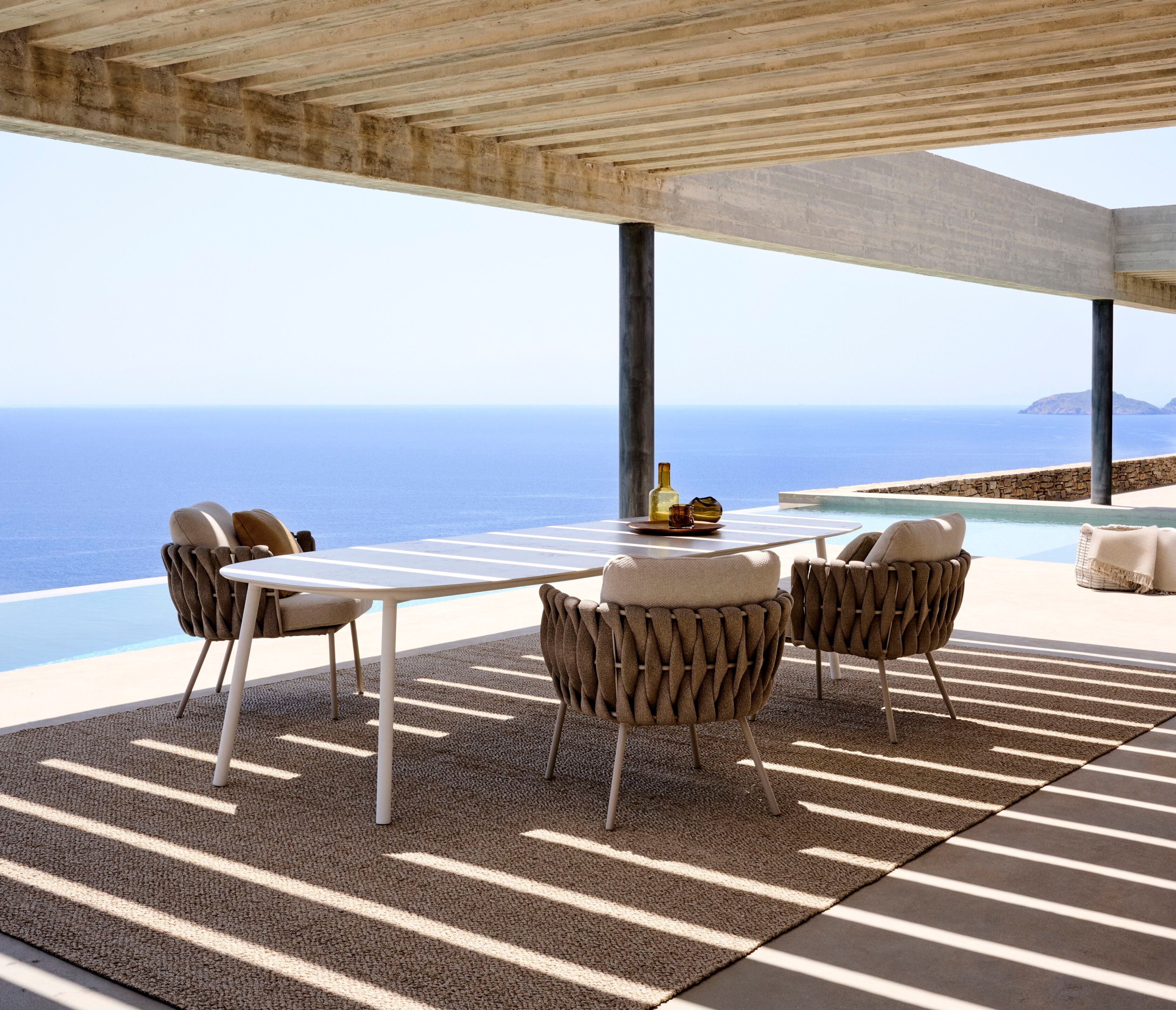 Мягкий тканевый стул с подлокотниками TRIBÙ Tosca ARCH-00002361 - Вид №4