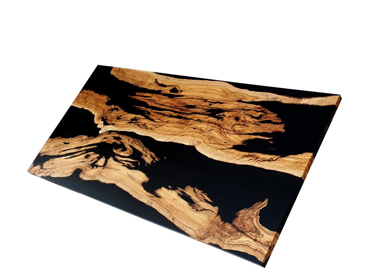 Прямоугольный стол из оливкового дерева и смолы Legnor LEG2408800 ARCH-00043302 - Вид №1