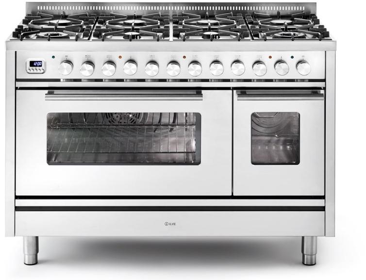 Ilve Отдельностоящая стальная кухня Professional plus P12w Santreyd  - Вид №1