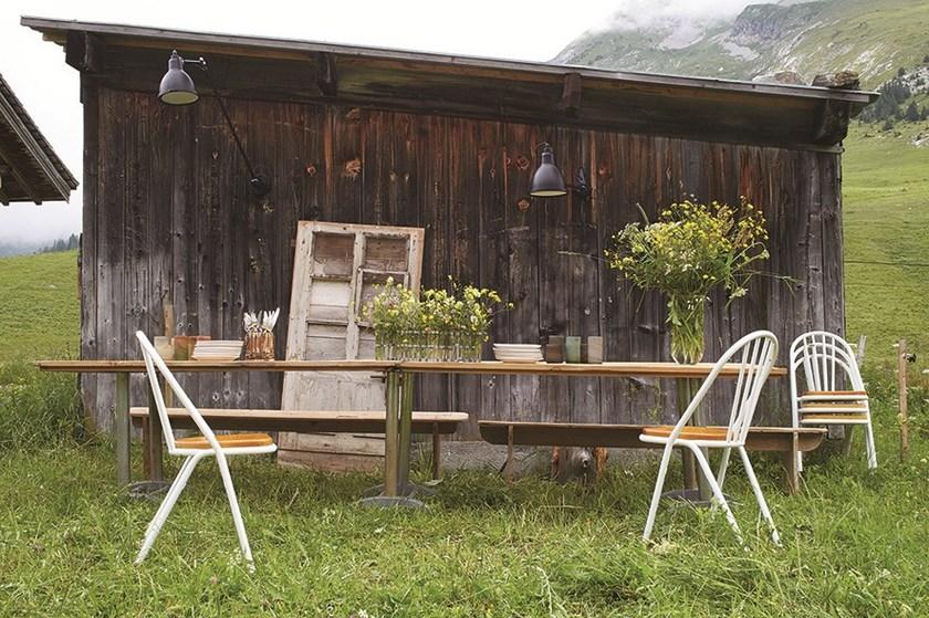 DCW éditions Регулируемый стальной настенный светильник для улицы Lampe gras outdoor sun-id-1351127 - Вид №1