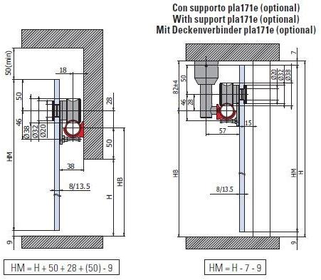 Metalglas Bonomi Комплект раздвижных дверей  Vl-6100  - Вид №1