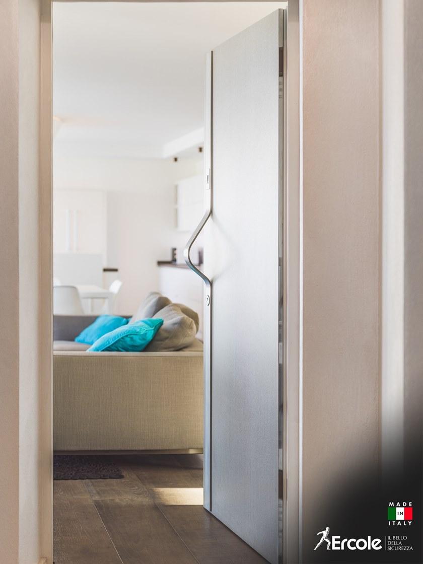 Ercole Бронированная входная дверь из керамогранита с контролем доступа sun-id-1384499 - Вид №1