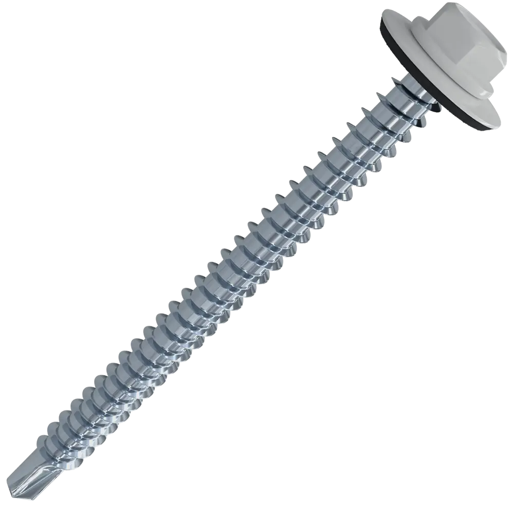 Кровельные саморезы STANDERS RAL9003 сверлоконечные белые 5.5x25, 110 штук 82182023 STLM-2037331 