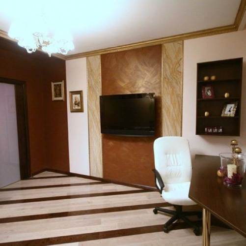 Массивная доска Parketoff Классика Мокко Дуб (Гладкая) 900х125 мм 2600300408 - Вид №5