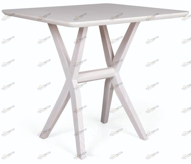 Fenabel Квадратный деревянный обеденный стол Duo Mo.1650