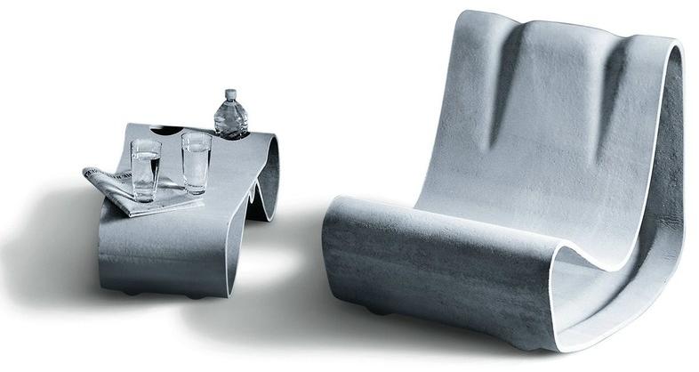 SWISSPEARL Italia Садовое кресло из бетона Design 8011932 - Вид №1