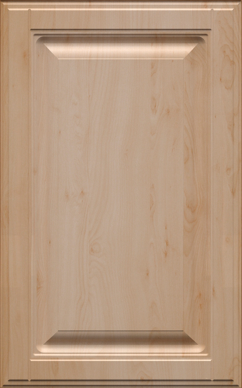 Фасады для кухни Кантри Фрезеровка «Прямоугольник Фолк» Берёза полированная №22 SIDAK SIST1908-218