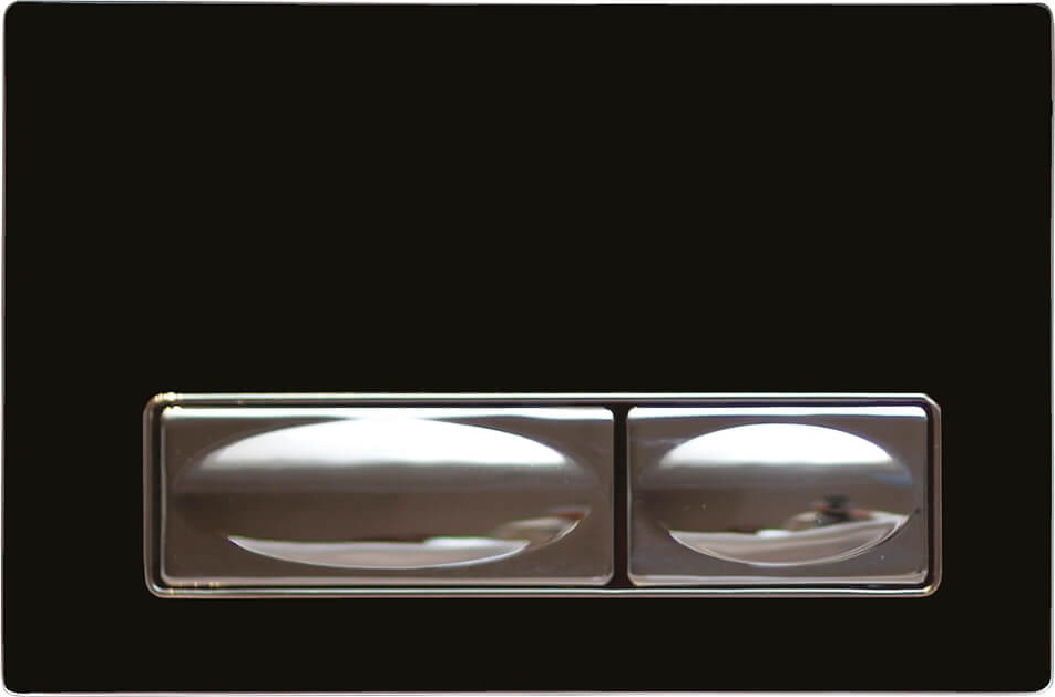 GP4002.00 Кнопка для инсталляции черная стекло Creavit  - Вид №1