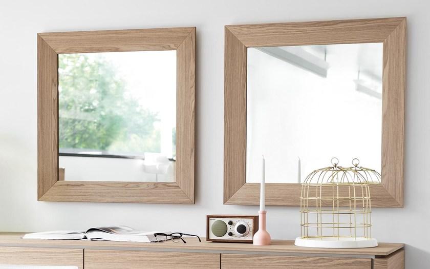 Calligaris Квадратное настенное зеркало в раме  Cs/516-p  - Вид №1