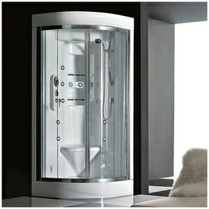 Душевая кабина Gruppo treesse Acquazzurra 90 STI-B7596S белая с гидромассажем угловая левая