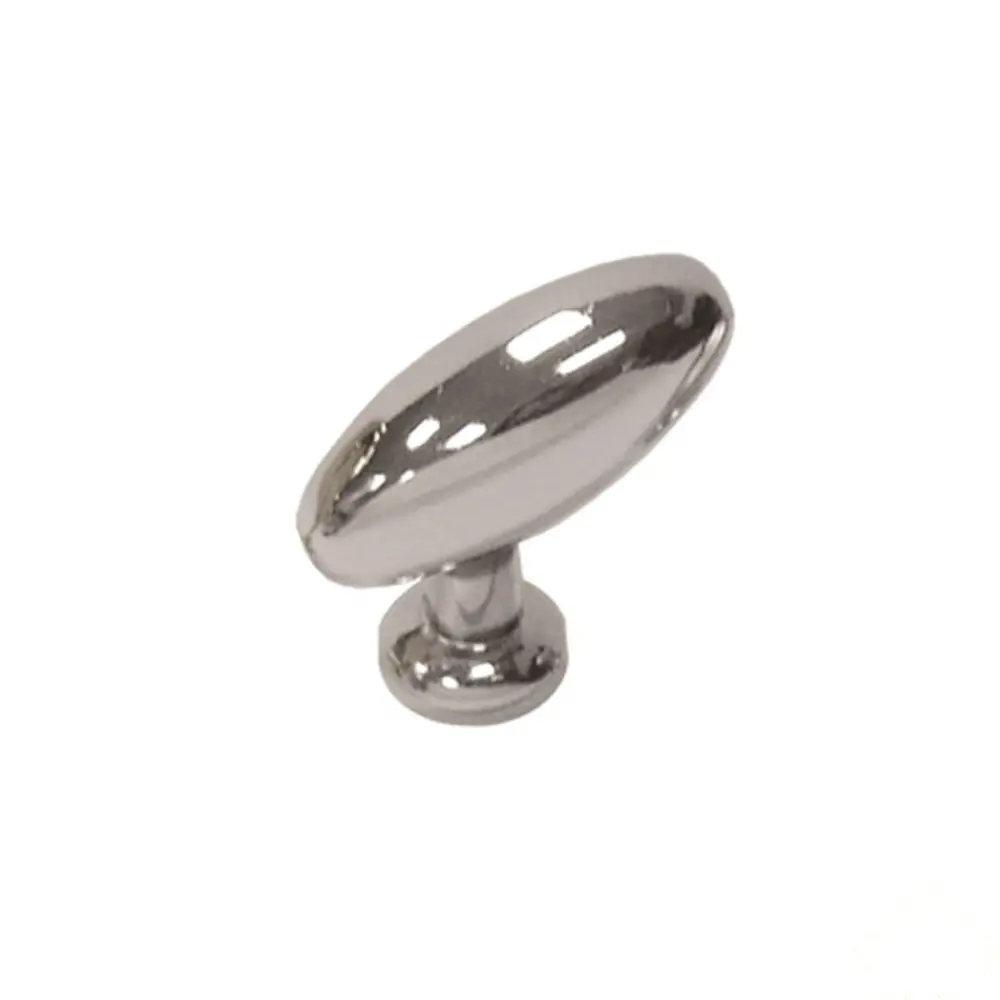 Мебельная ручка-кнопка RC003CP.4 металл цвет глянцевый хром BOYARD STLM-2121833