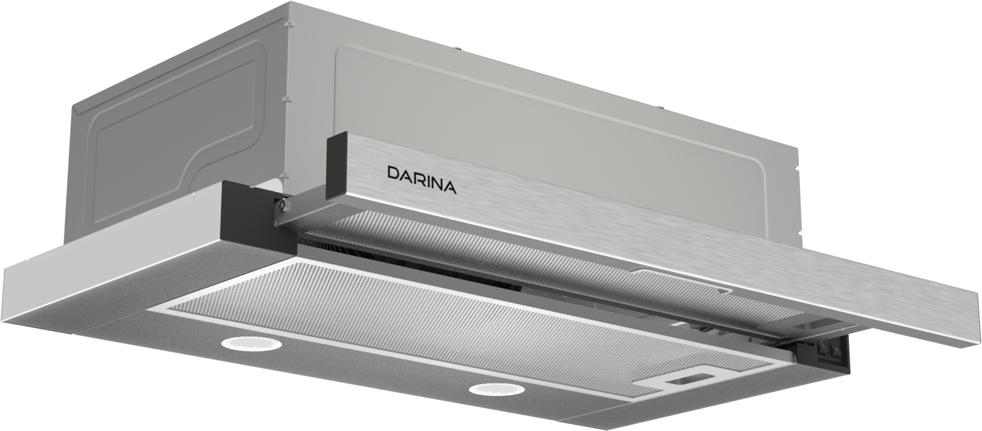 9973964 Вытяжка телескопическая Darina SMART M606X серебристый/серебристый STDN-0031094