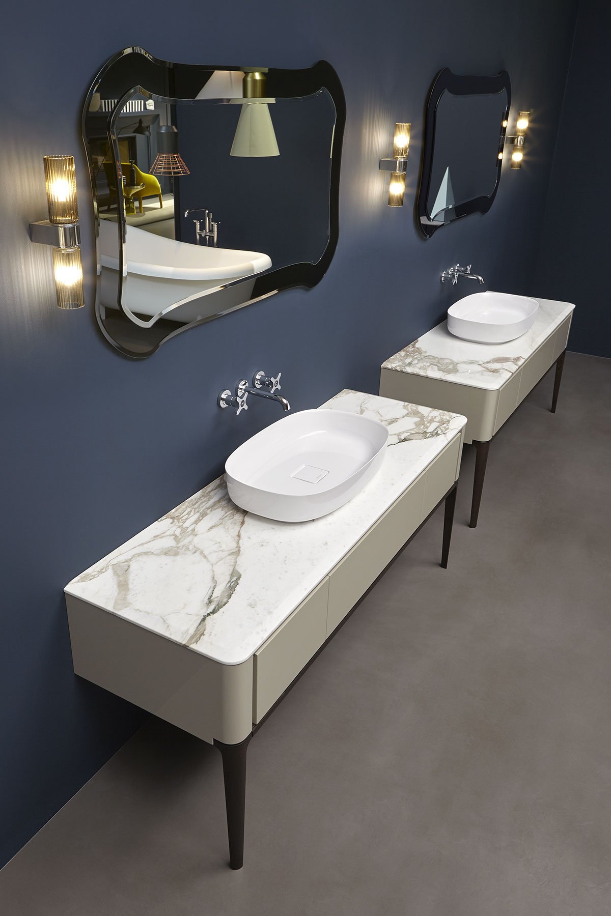 Bolo Накладная раковина на столешницу  прямоугольная Antoniolupi  - Вид №18