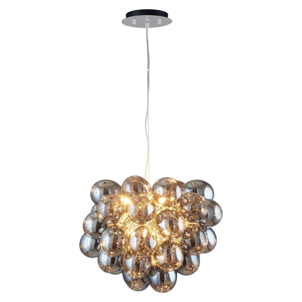 Дизайнерский подвесной светильник Spot Light Grape 5750832 SPOT LIGHT ДИЗАЙНЕРСКИЕ, GRAPE 102051 Серый  - Вид №1