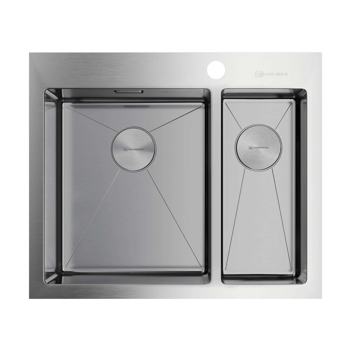 Кухонная мойка Akisame 60-2 IN-L OMOIKIRI 4993775