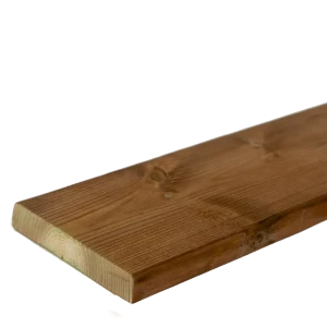 Доска штакетник импрегнированная 15x90x2000 мм 0.18 м²