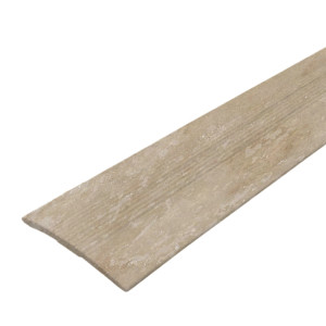 Порог алюминиевый STELLA АЛ 125 Д39 1,8 Травертин (упак. 10 шт.)