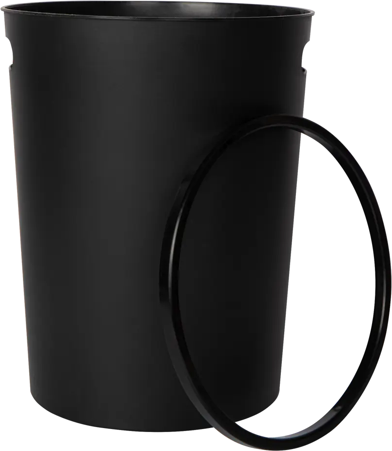 89375636 Контейнер для мусора Happi Dome HDB-13009-BLK 9 л пластик цвет черный STLM-0993550