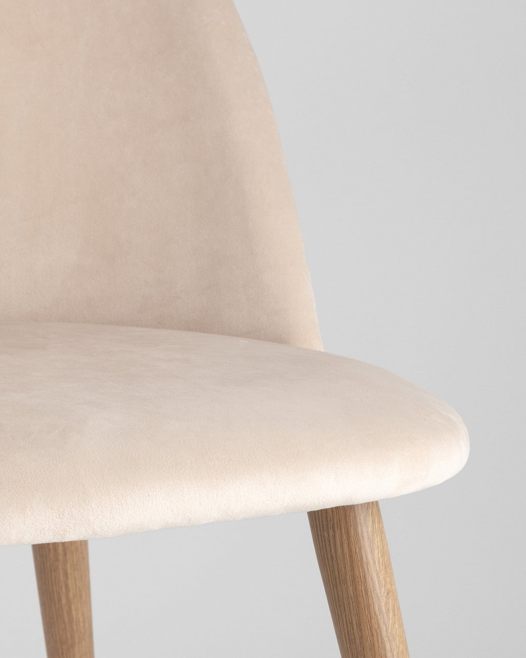 Стул со спинкой кремовый "Лион" STOOL GROUP ДИЗАЙНЕРСКИЕ, ИНТЕРЬЕРНЫЕ 00-3946190 Бежевый  - Вид №8