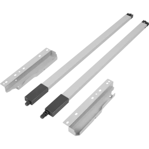 Рейлинг FIRMAX Newline 500 мм, металл, цвет серый