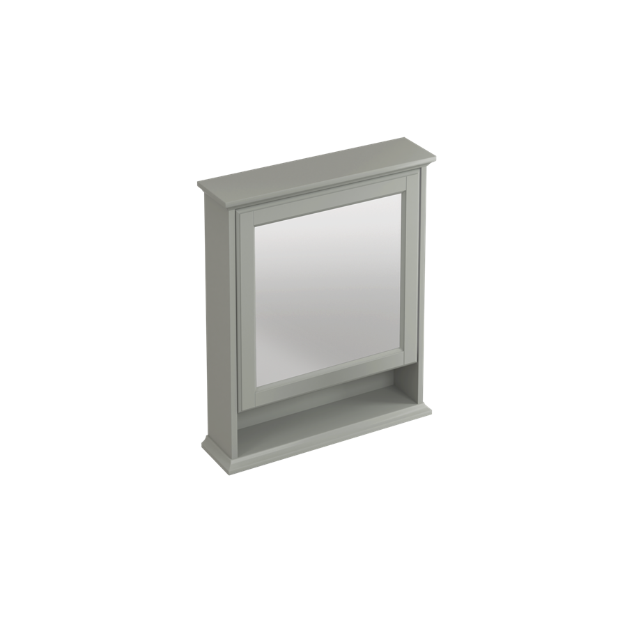 Burlington Зеркальный шкаф Мэтт Уайт SM6015W  - Вид №2