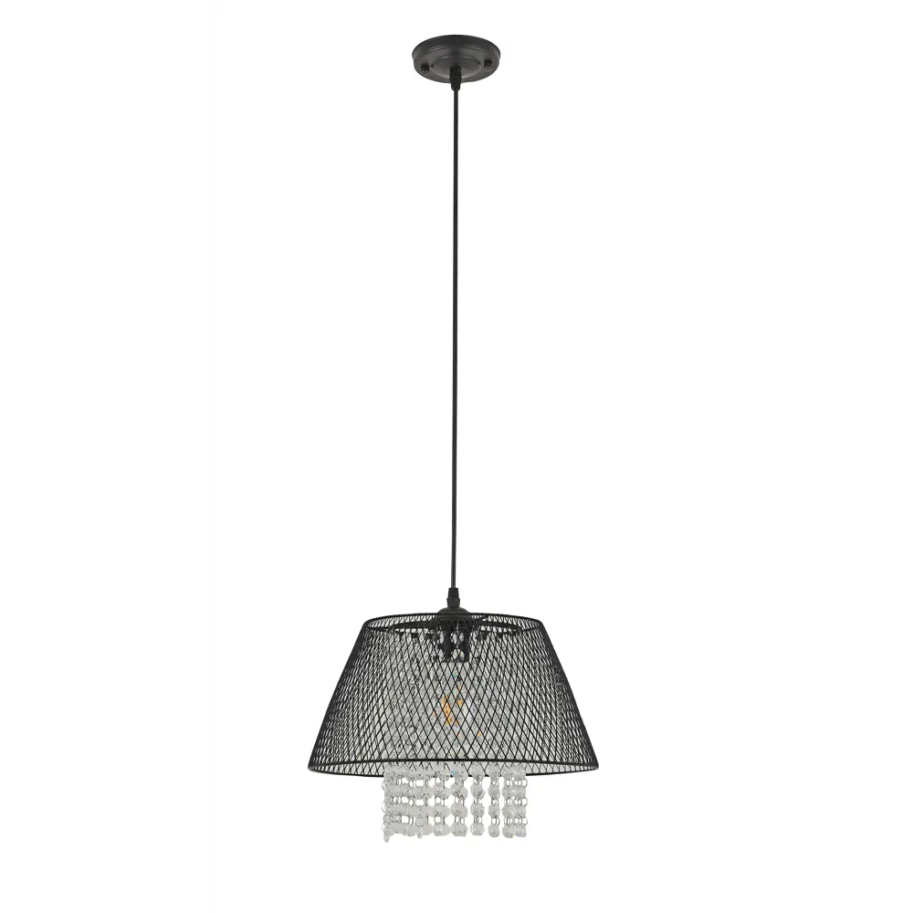 Светильник подвесной Marro, 1 лампа, 3 м², цвет чёрный 82823568 STLM-2009577 Rivoli 