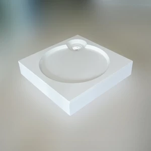 Душевой поддон 100X100X16 СМ Q-БЕЛЫЙ GUTEWETTER