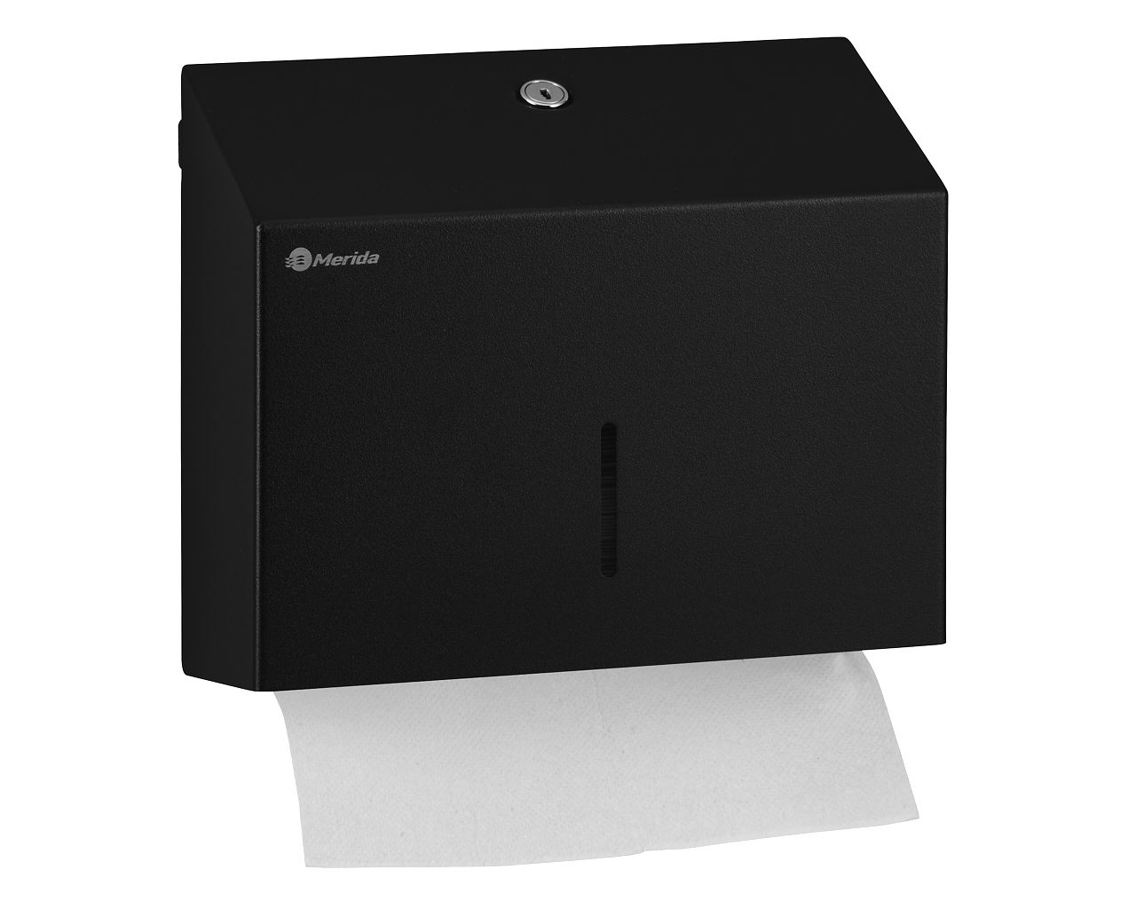 ASC206 Складной полотенцесушитель STELLA SLIM BLACK LINE MINI, черный Merida  - Вид №3