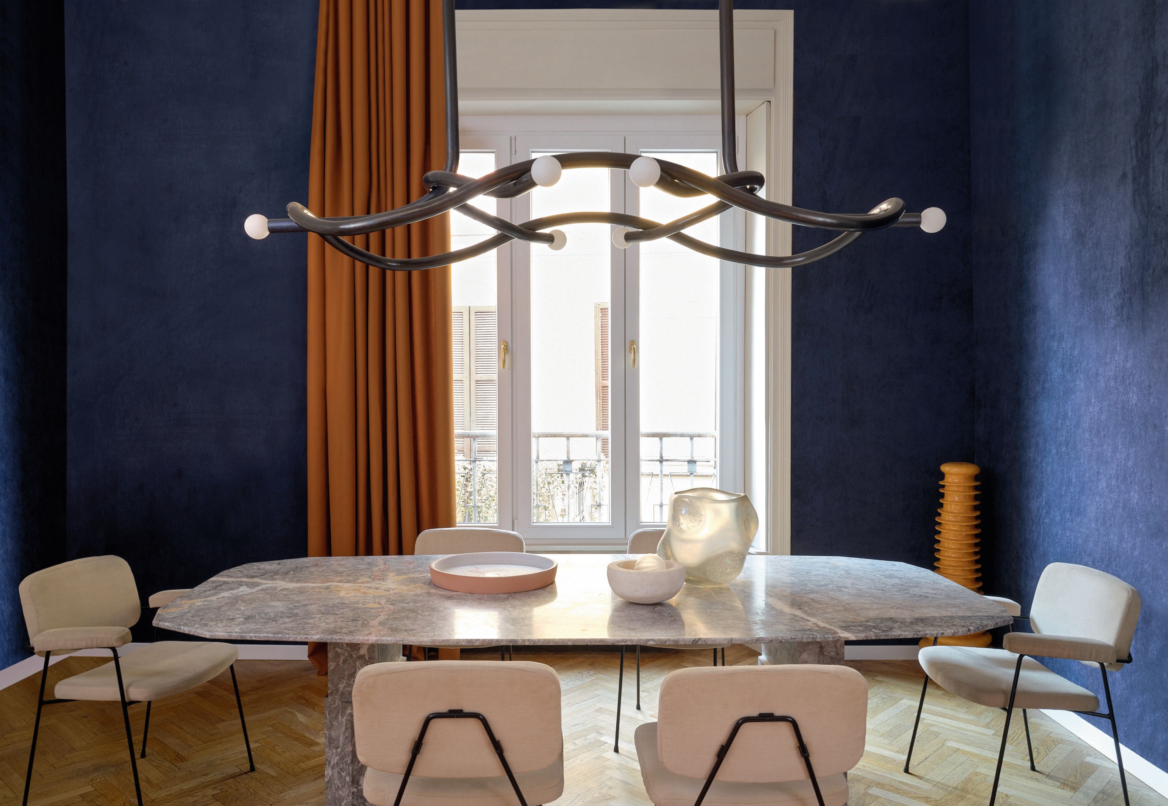 Бархатная моющаяся настенная ткань Élitis Alcôve ARCH-00145933 - Вид №3