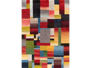 Прямоугольный шерстяной ковер