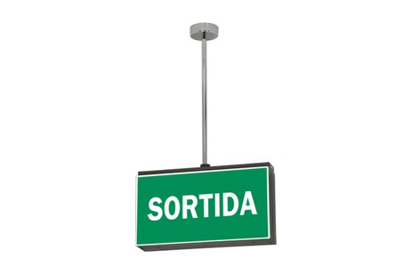 DST-959 Lisu suspended Daisalux Светильники аварийные Металлический Серый 