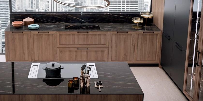 Composit Деревянная кухня с островом Marilyn sun-id-1474605 - Вид №2