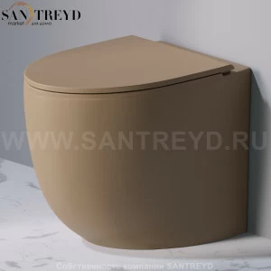 S557T0R0V7.132 Приставной унитаз напольный Желтый A. e T. Italia Dot Италия