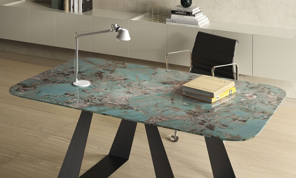 Стол с керамогранитной столешницей CERAMICA FONDOVALLE SHAPE ARCH-00059248 - Вид №1