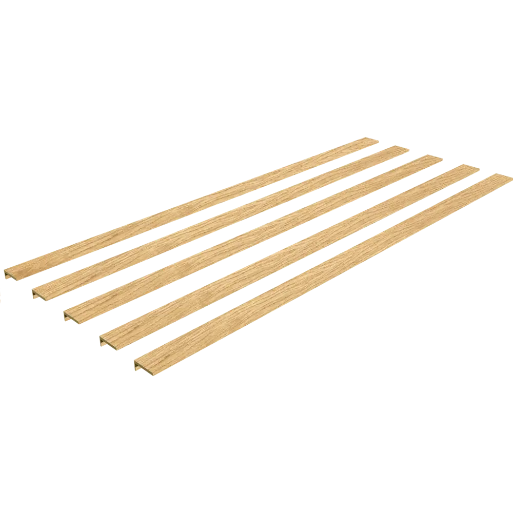 Наличник телескопический Эгли 2150x70x8 мм, полипропилен, натуральный дуб 89424654 PORTIKA STLM-1581790 - Вид №1